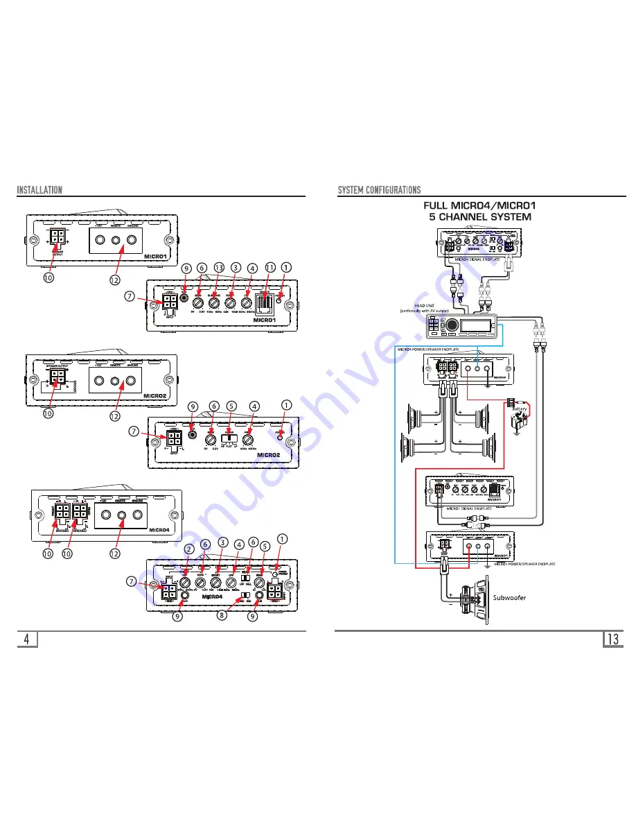 Diamond Micro1 Owner'S Manual Download Page 4