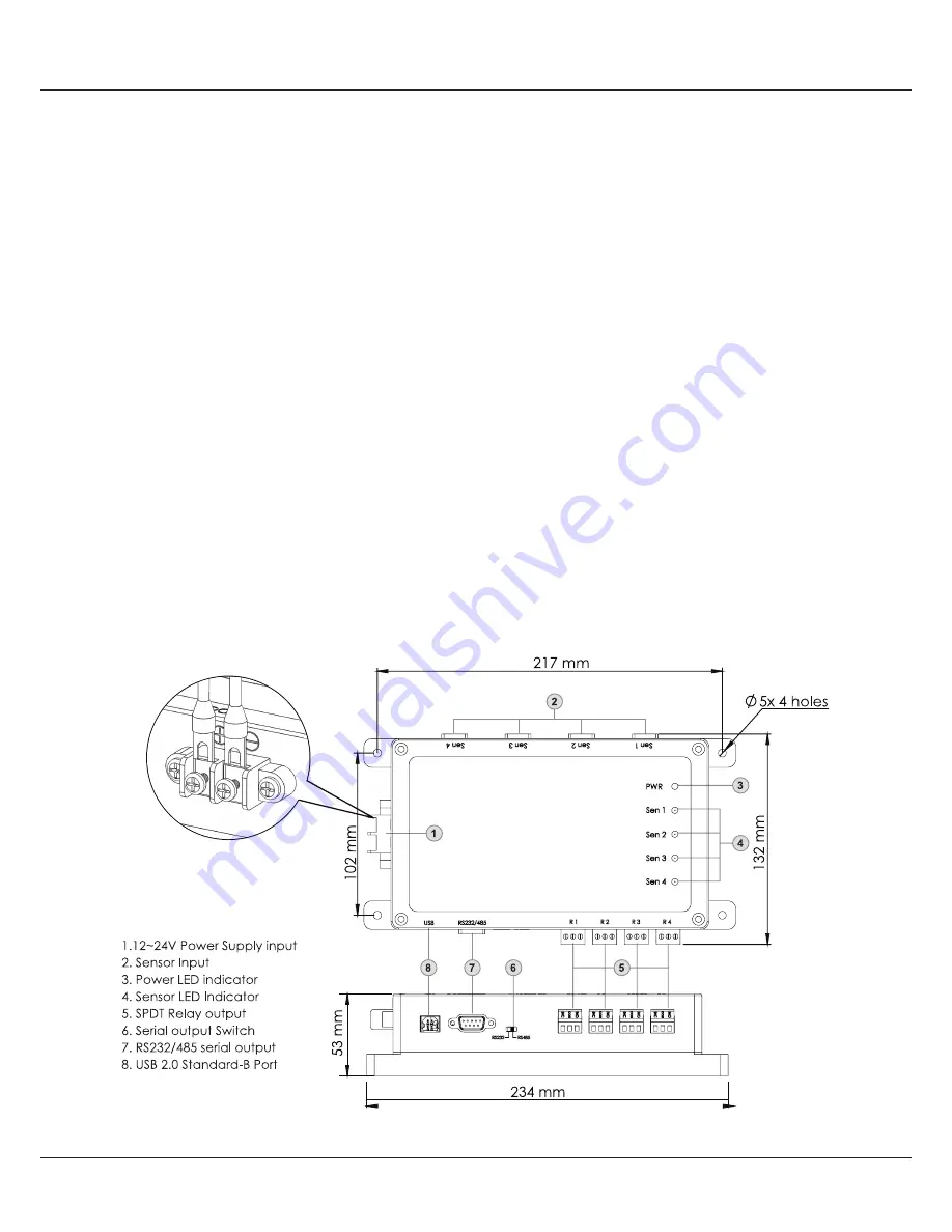 Digi-Pas DWL5000XY Installation And Operation Manuallines Download Page 12