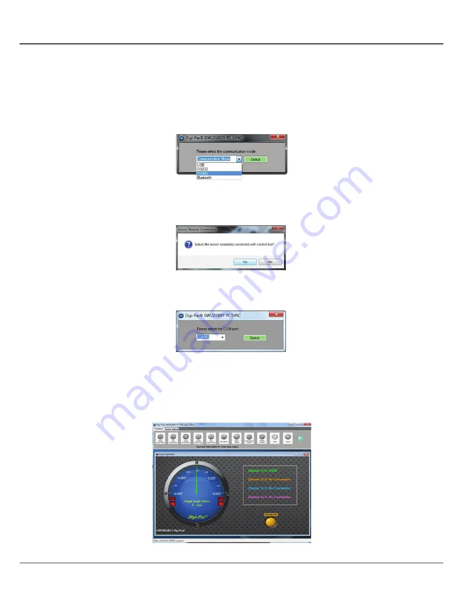 Digi-Pas DWL5000XY Installation And Operation Manuallines Download Page 16