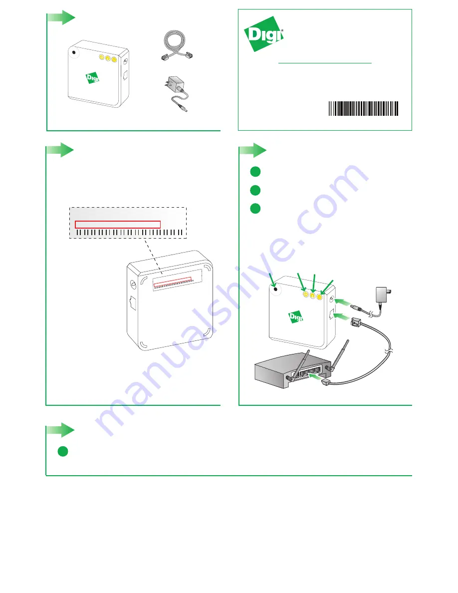 Digi ConnectPort X2e ZB Скачать руководство пользователя страница 1