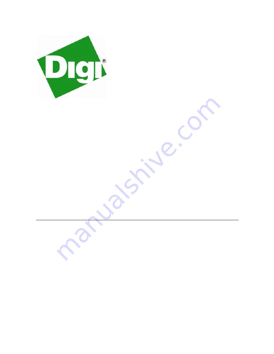 Digi IR2110B Скачать руководство пользователя страница 1