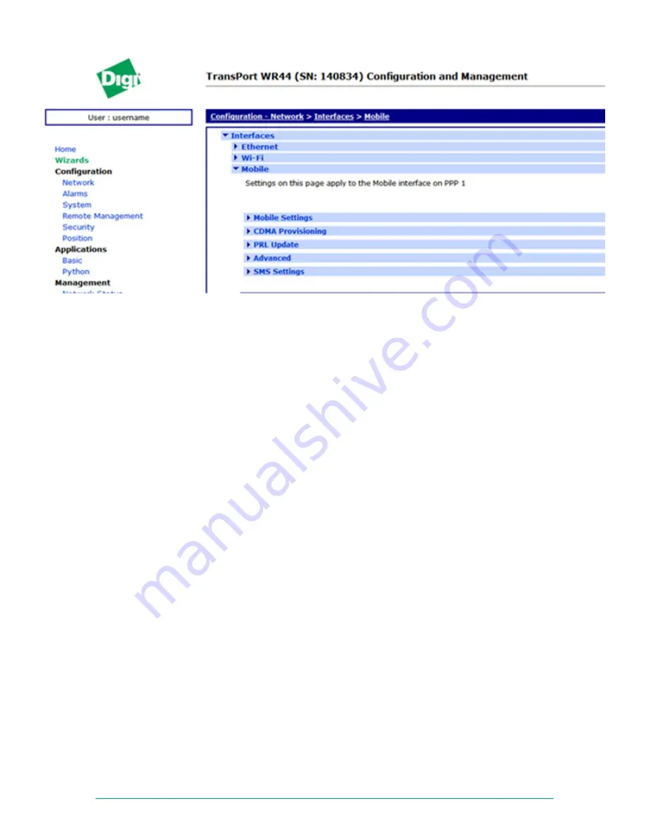 Digi TransPort WR44RR Installation Manual Download Page 14