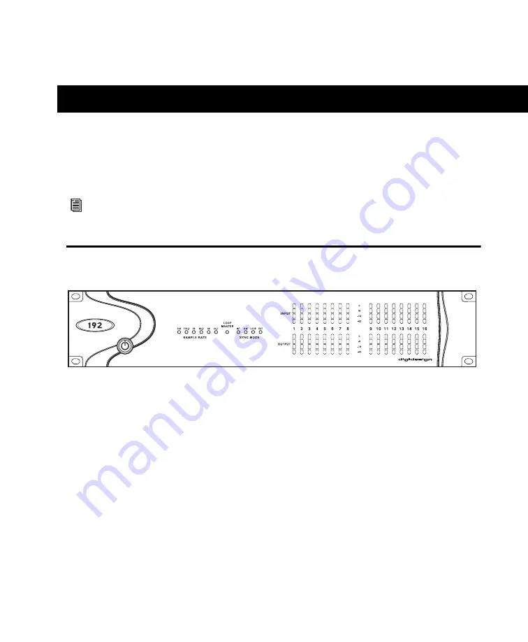 DigiDesign 192 I Manual Download Page 11