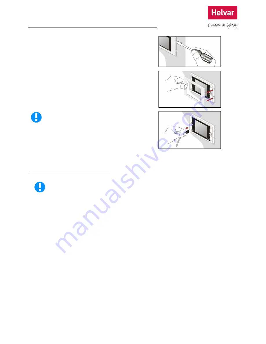 Digidim Helvar 924 Installation And User Manual Download Page 42