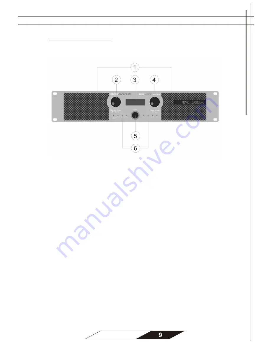 DIGIDRIVE DSPNET4002H User Manual Download Page 9