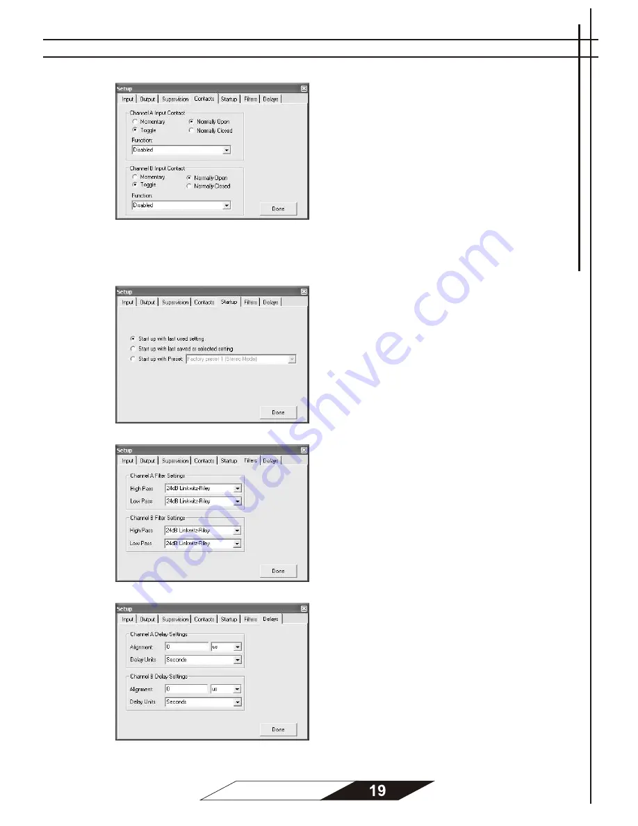 DIGIDRIVE DSPNET4002H User Manual Download Page 19