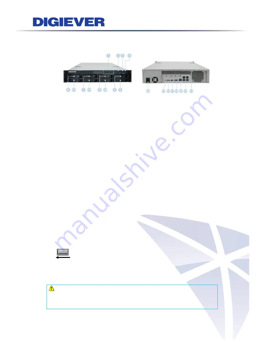 Digiever DS-1125 Pro User Manual Download Page 14