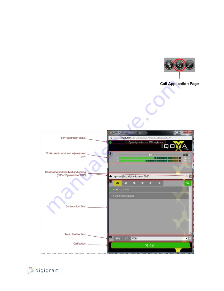 Digigram IQOYA CALL Series User Manual Download Page 53