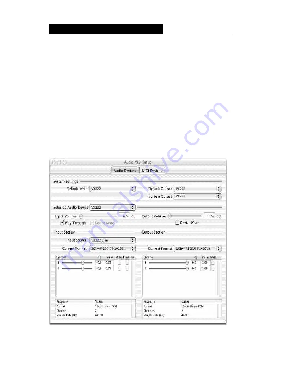 Digigram VX222v2 User Manual Download Page 44