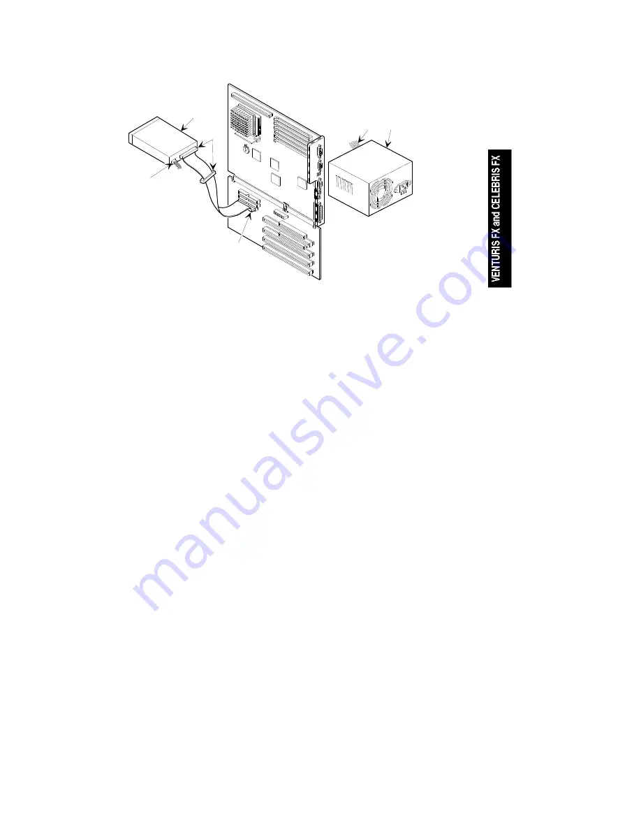 Digital Equipment Celebris FX Service Maintenance Manual Download Page 208