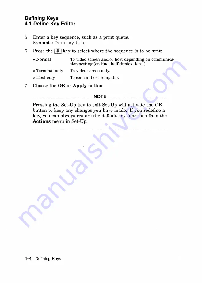 Digital Equipment EK-VT520-IN Installation And Operating Information Download Page 32