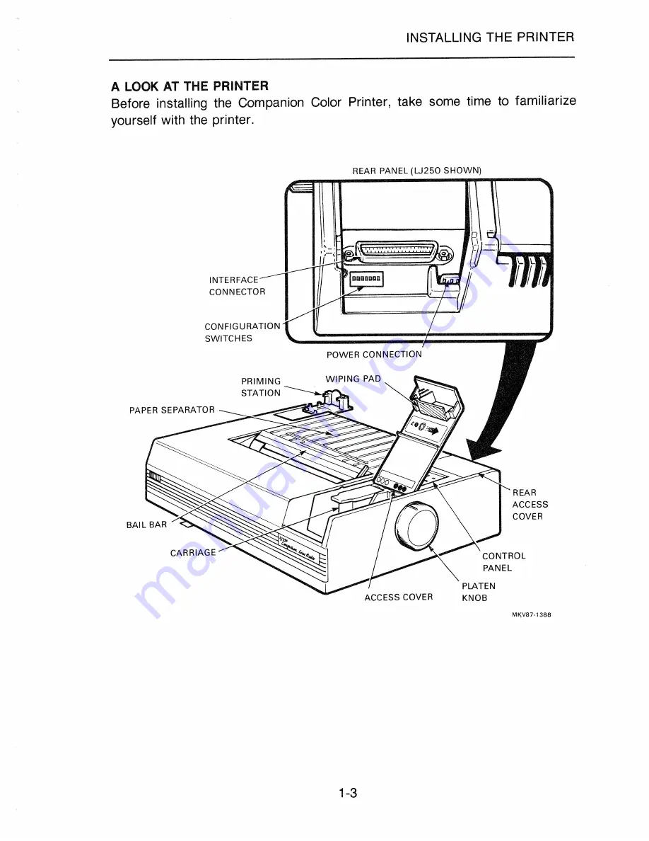 Digital Equipment LJ250 Скачать руководство пользователя страница 15