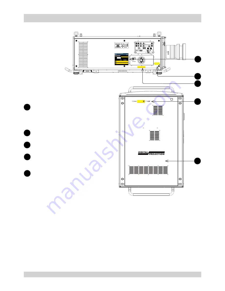 Digital Projection Titan Laser 33000 4K-UHD Manual Download Page 8