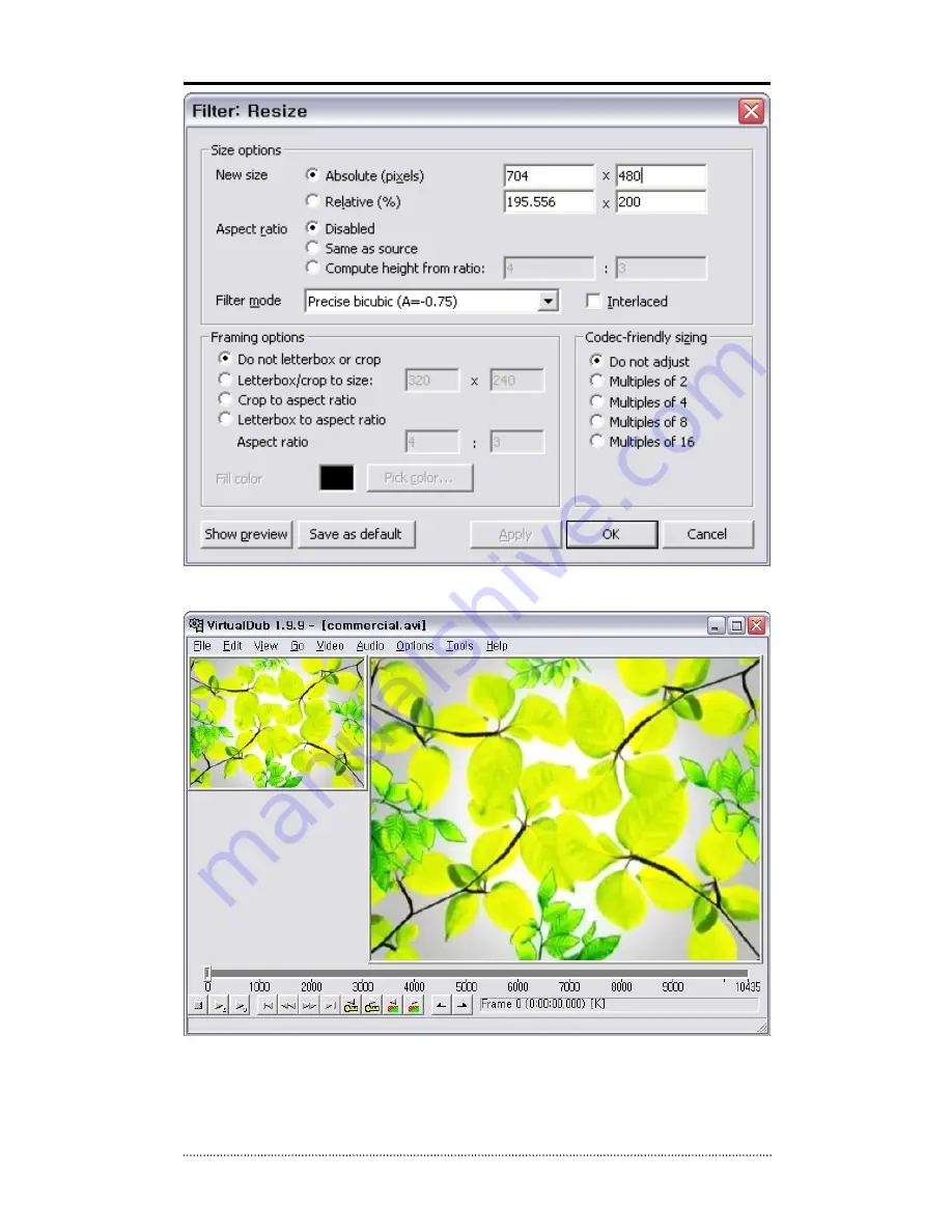 Digital Watchdog HDF1212E User Manual Download Page 60