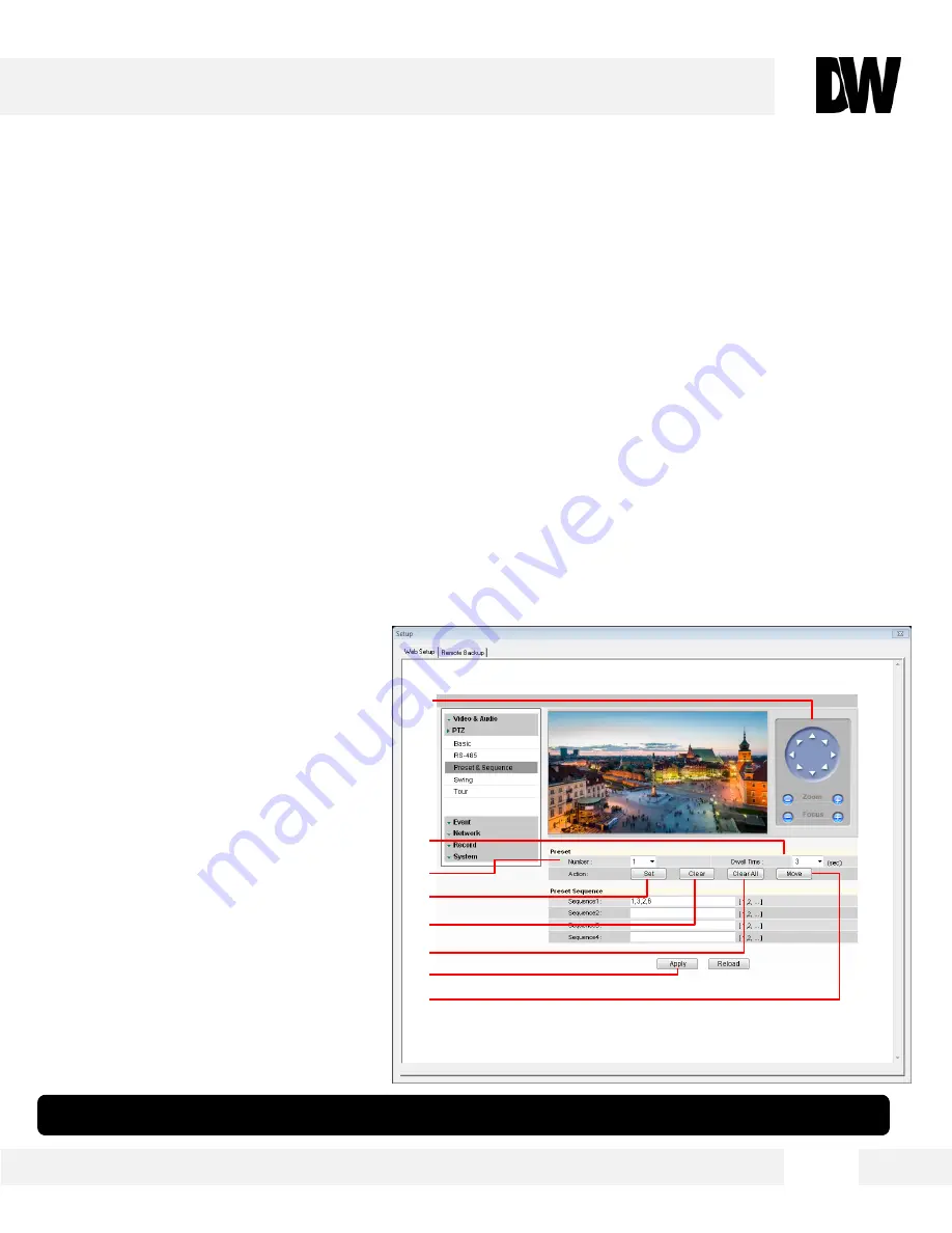 Digital Watchdog MEGApix DWC-MPTZ20X User Manual Download Page 53