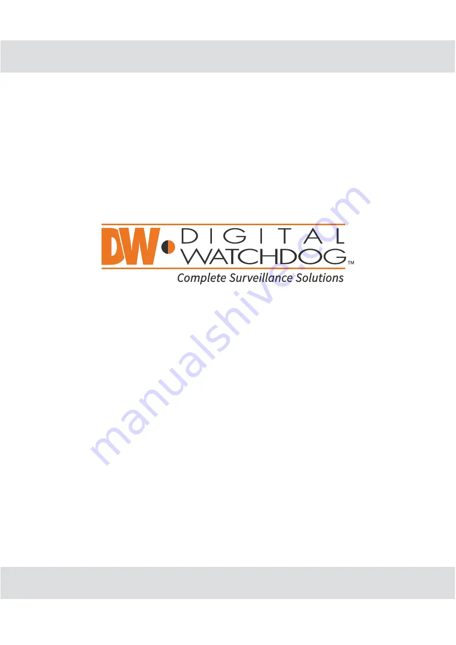 Digital Watchdog MegaPix Pano DWC-PZ21M69T Скачать руководство пользователя страница 87