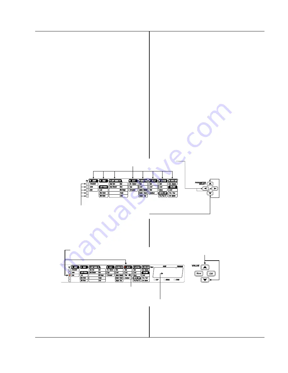 DigiTech RP14D Скачать руководство пользователя страница 13