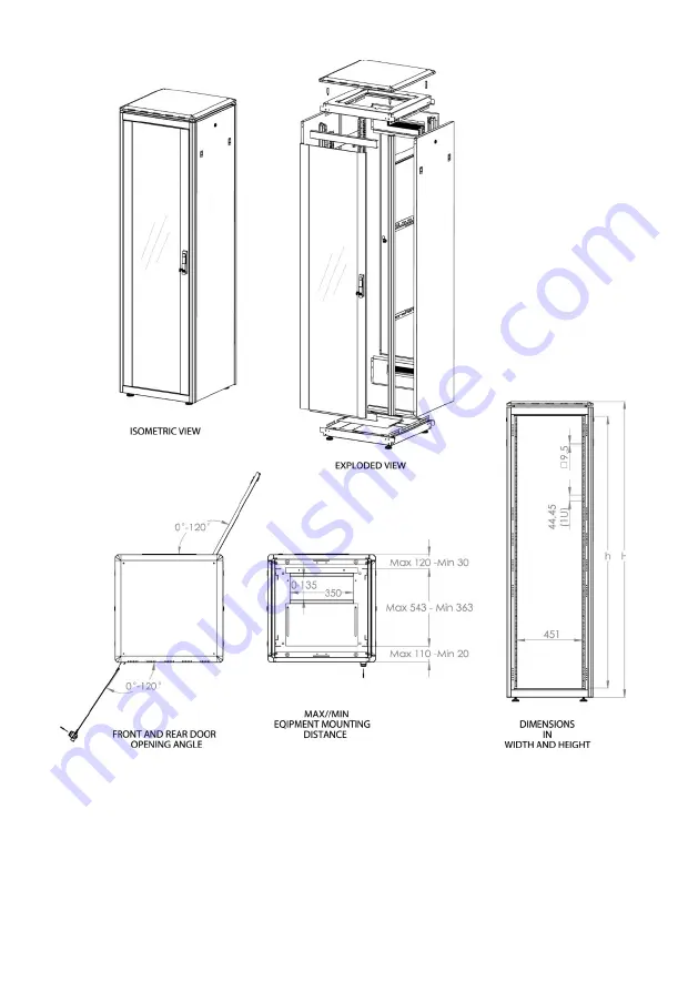 Digitus DN-19 47U-6/10-1 Скачать руководство пользователя страница 4