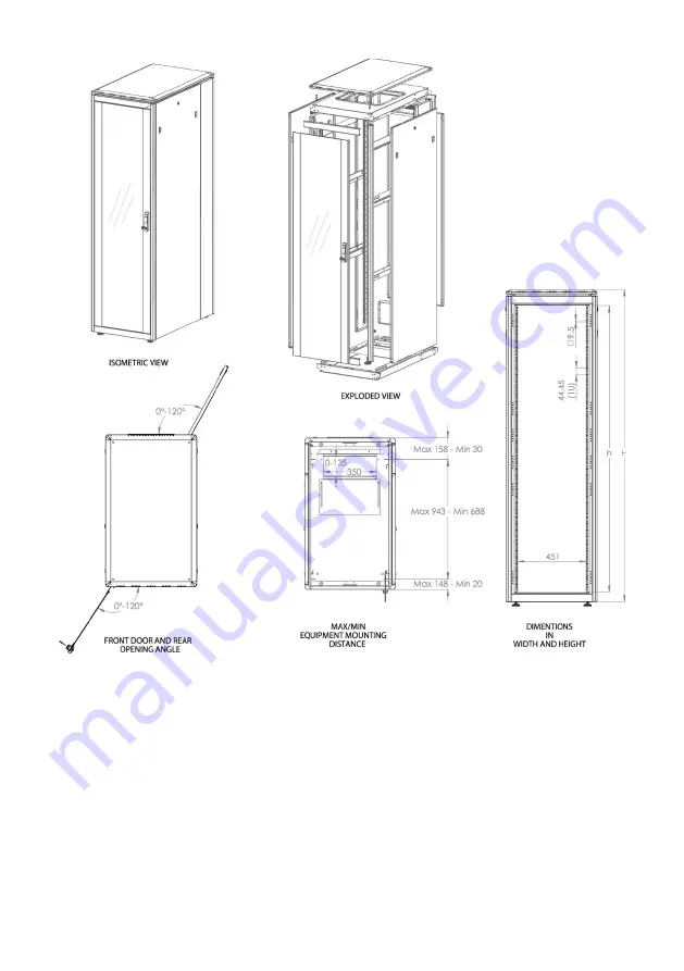 Digitus DN-19 47U-6/10-1 Manual Download Page 8