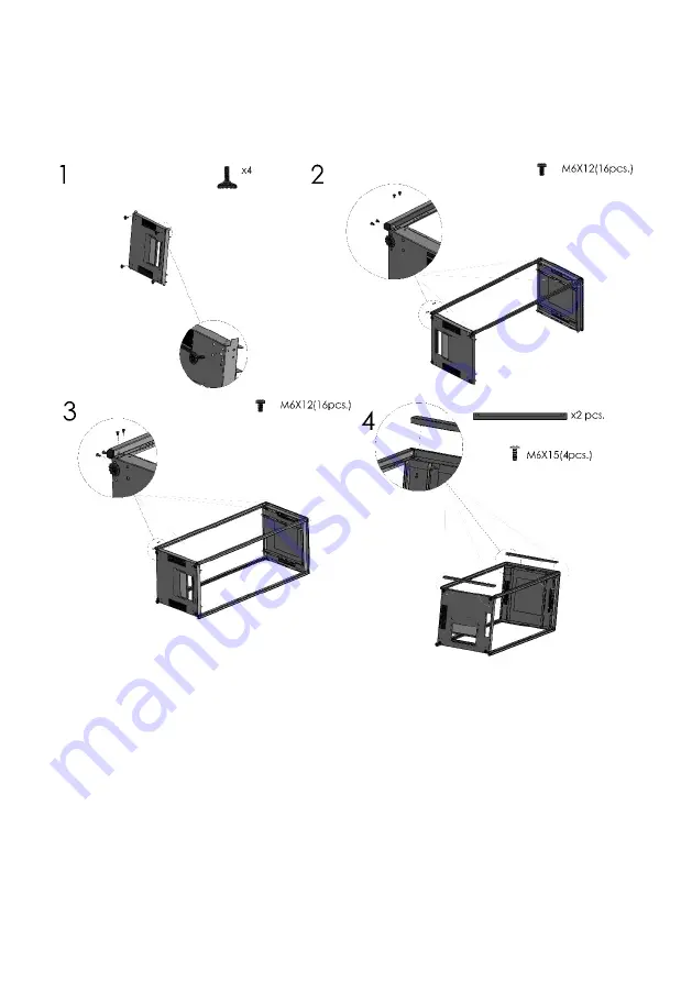 Digitus DN-19 47U-6/10-1 Manual Download Page 40