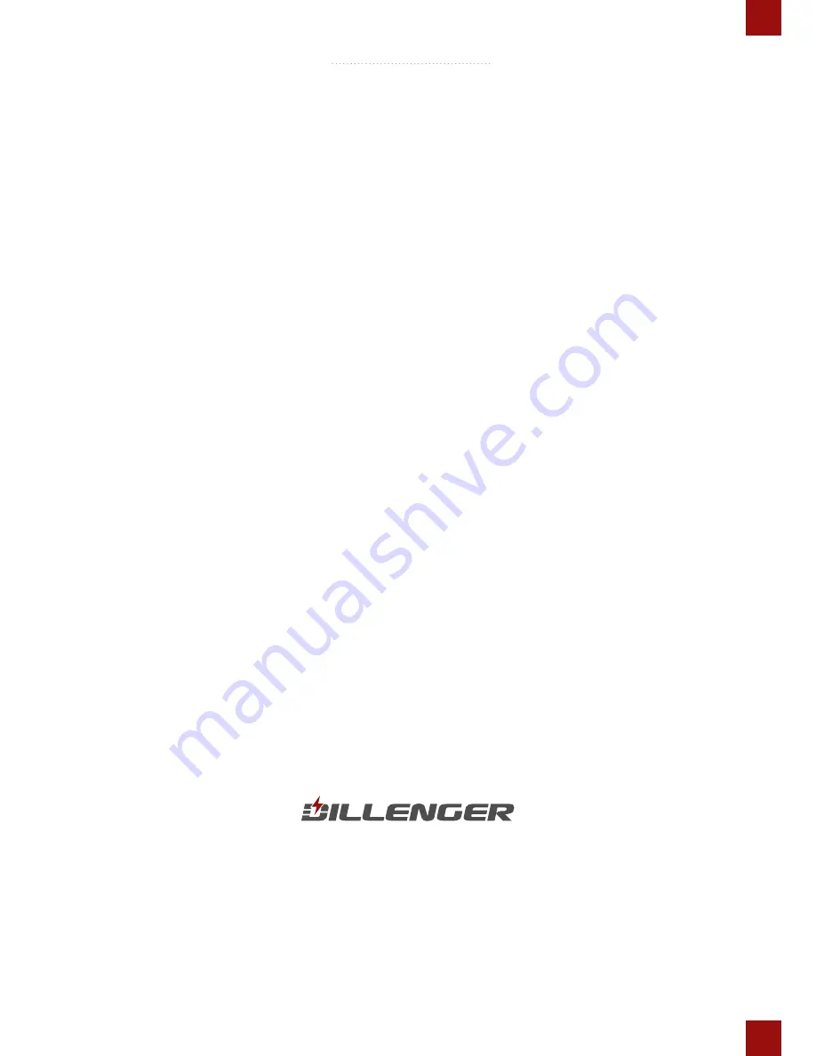 Dillenger Hunter BBS 2015 User Manual Download Page 33