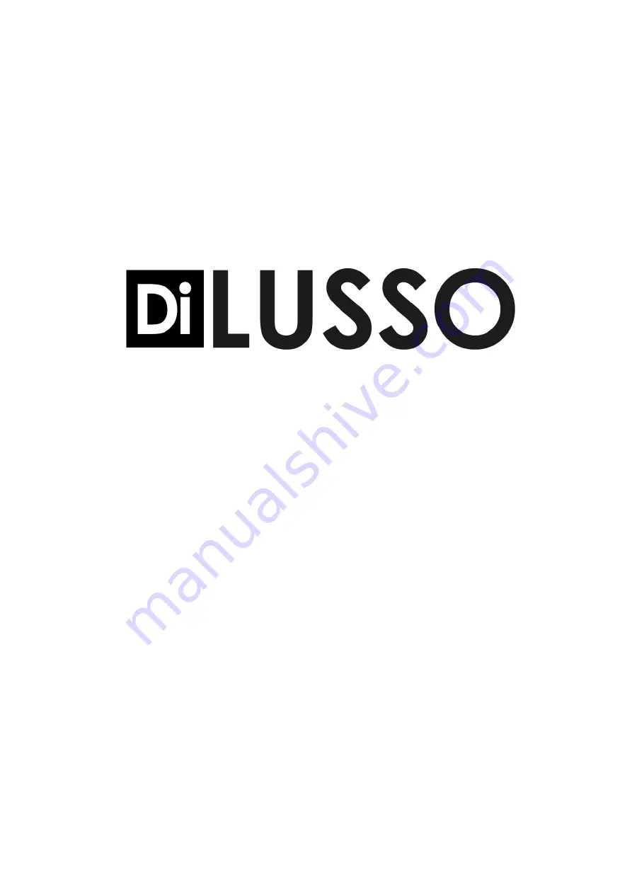 diLUSSO OV607BBL Installation And Operating Manual Download Page 1