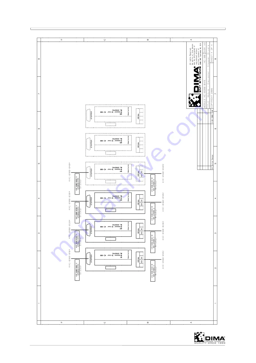 DIMA HC-100 Service Manual Download Page 110