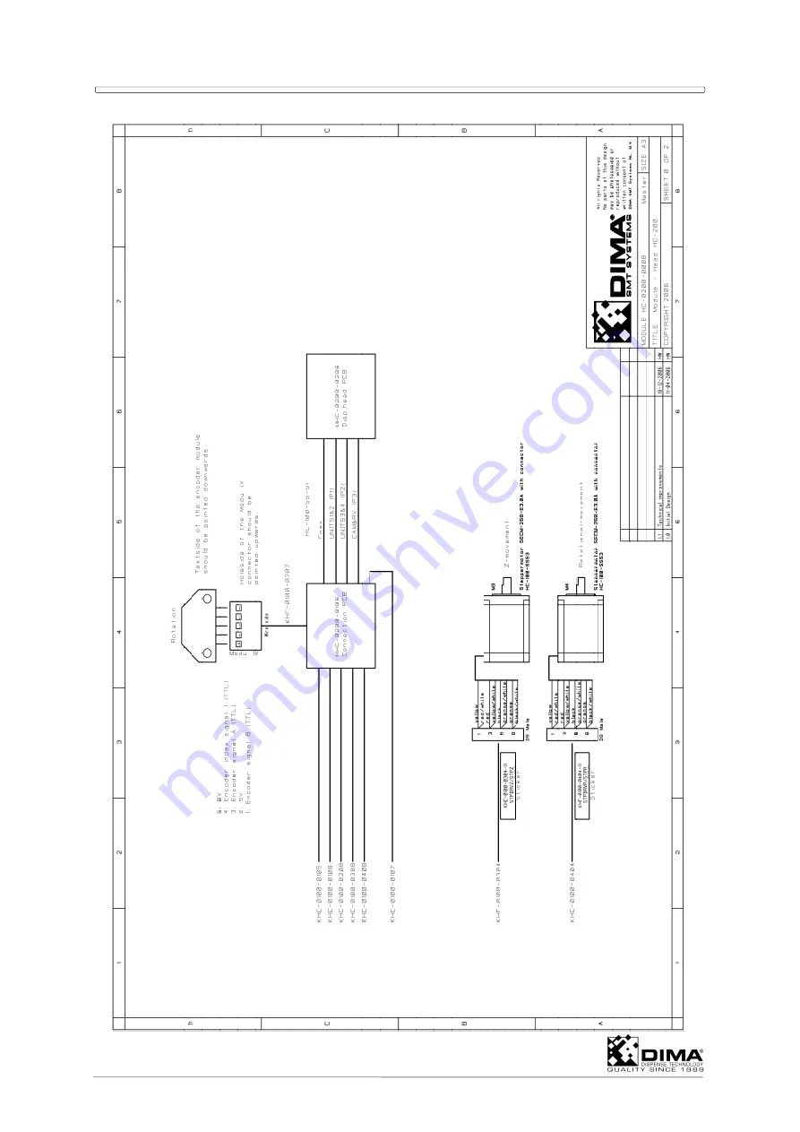 DIMA HC-100 Service Manual Download Page 118