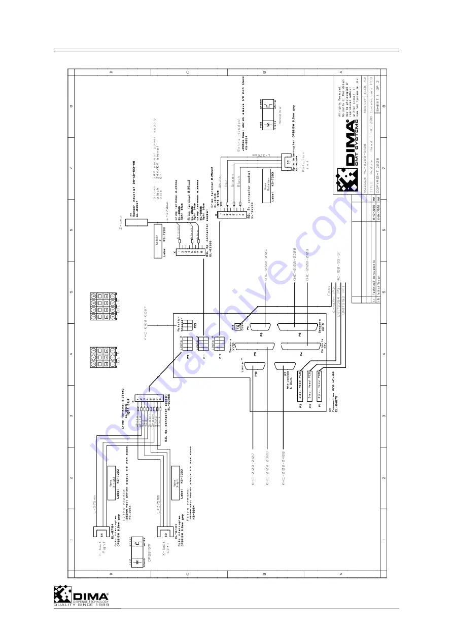 DIMA HC-100 Service Manual Download Page 119