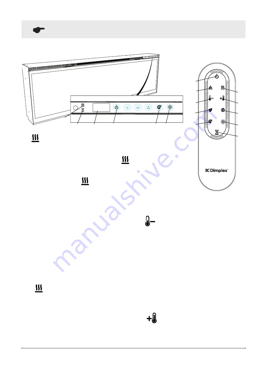 Dimplex Ignite 100 Owner'S Manual Download Page 12