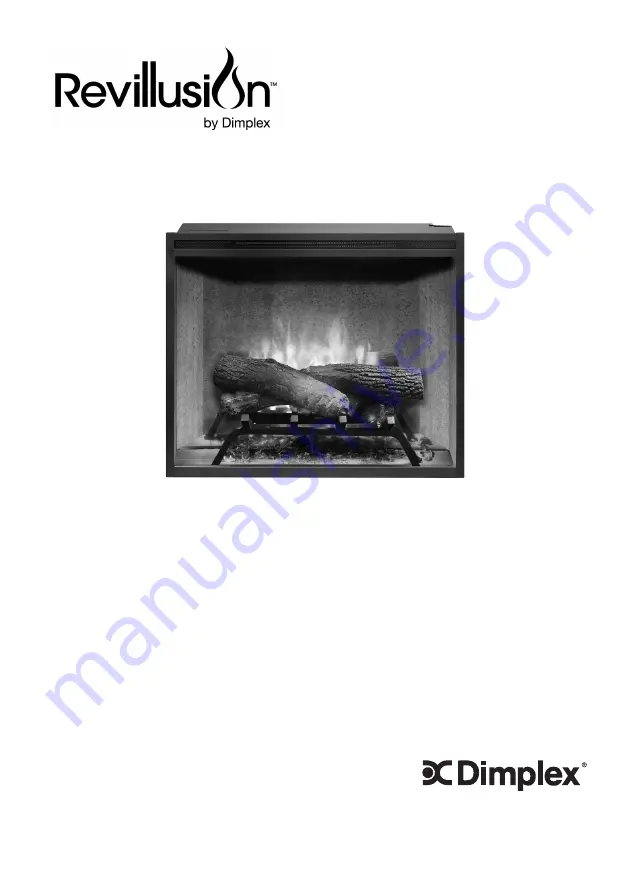 Dimplex Revillusion RBF24DLX Owner'S Manual Download Page 1