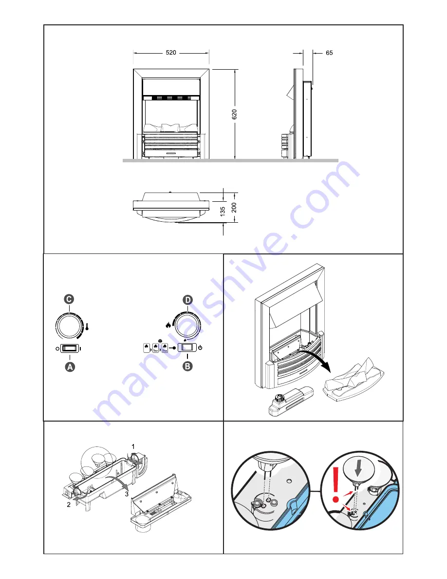 Dimplex SACRAMENTO SCR20 Owner'S Manual Download Page 2