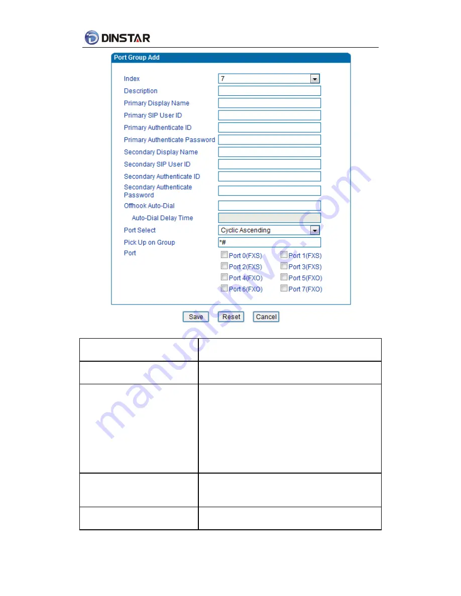 Dinstar FXSFXO User Manual Download Page 48