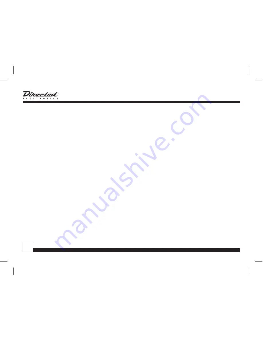 Directed Electronics SIR-PVK1 Installation Manual Download Page 14