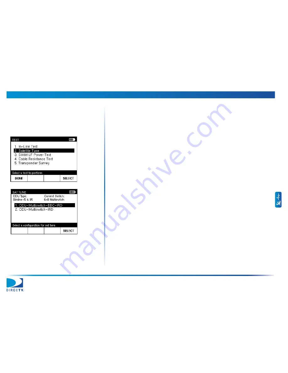 DirecTV Advanced Installation Meter User Manual Download Page 60