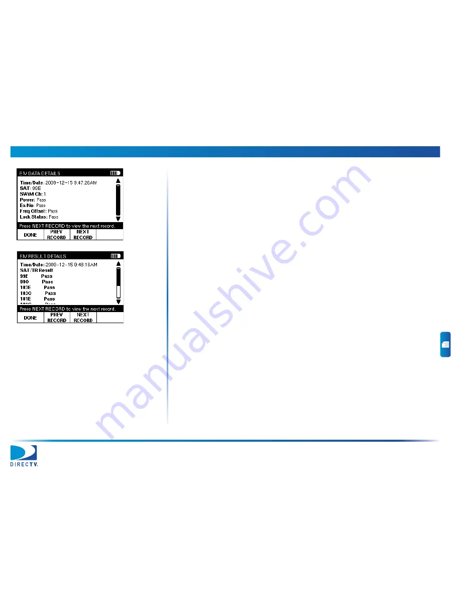 DirecTV Advanced Installation Meter User Manual Download Page 75