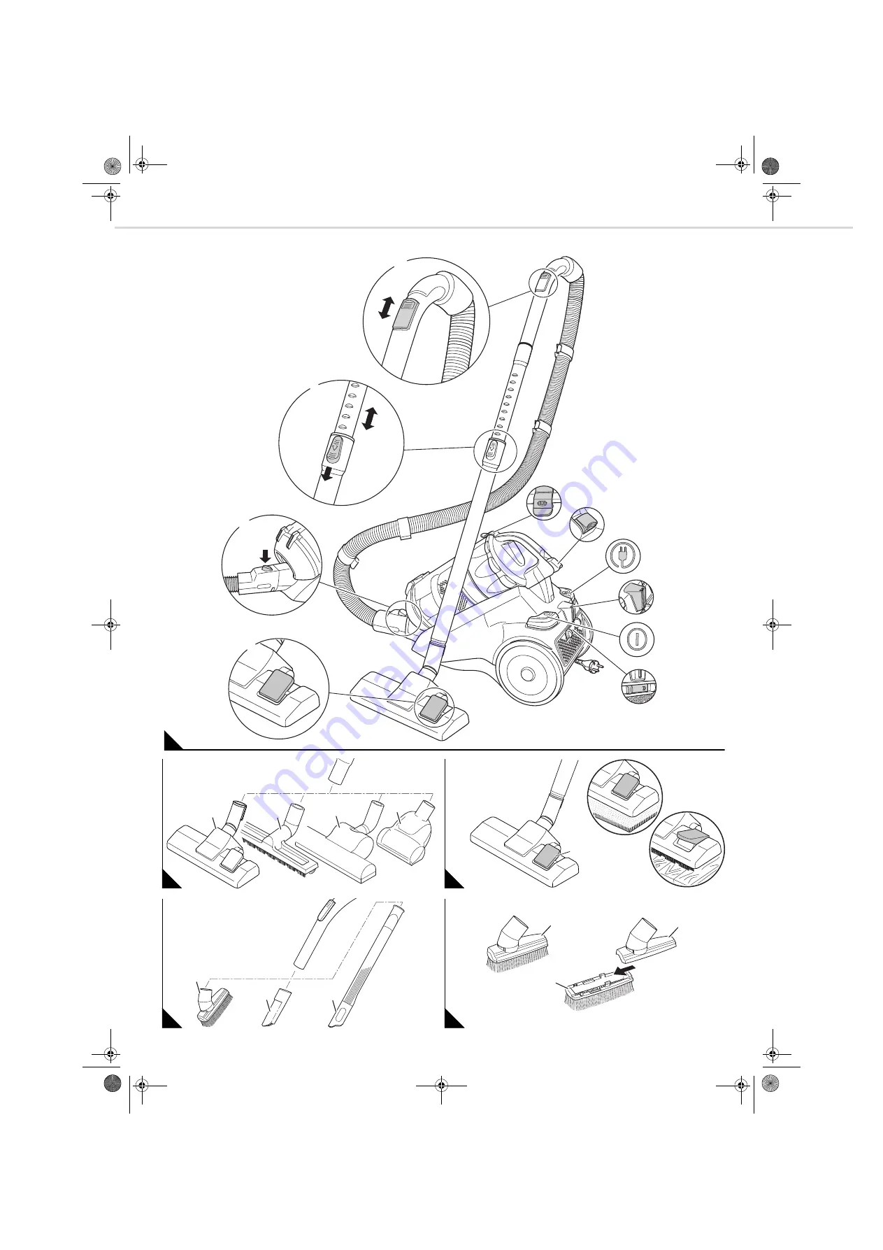 Dirt Devil Infinity VS8 Turbo M5036 Operating Manual Download Page 20