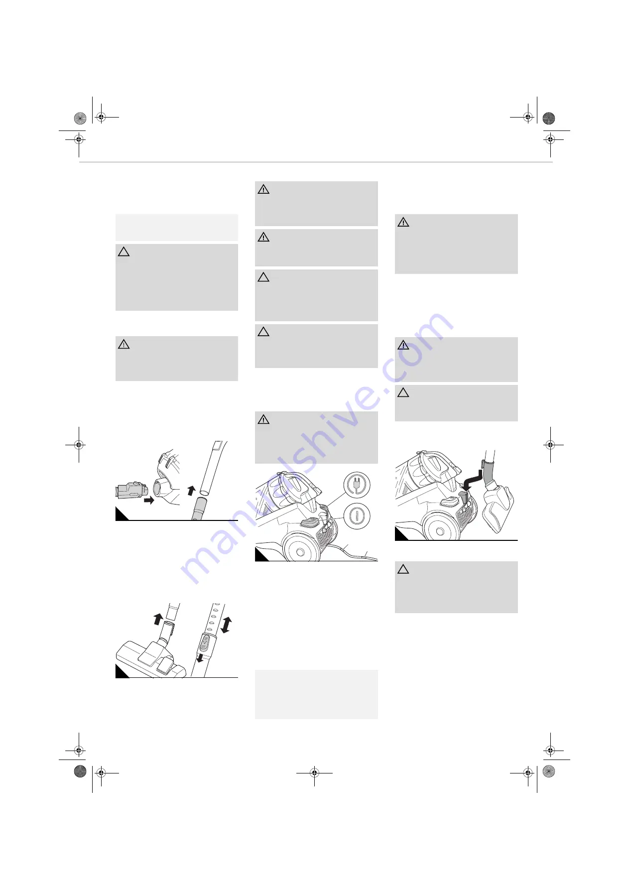 Dirt Devil Infinity VS8 Turbo M5036 Operating Manual Download Page 48