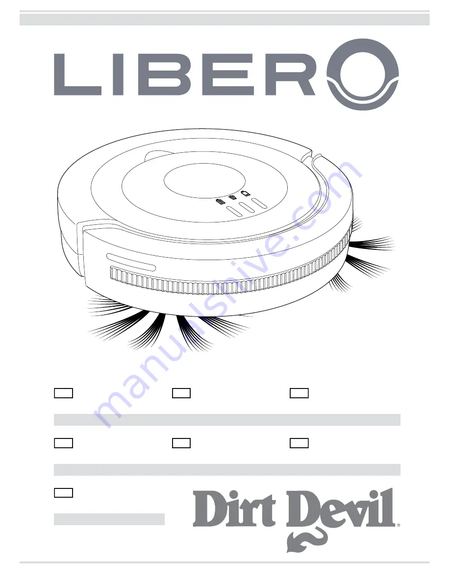 Dirt Devil Libero Operating Manual Download Page 1