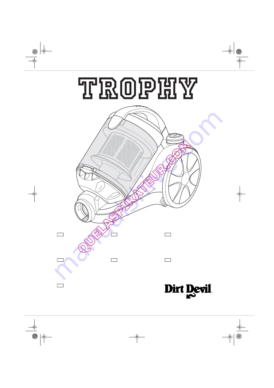 Dirt Devil M2819 Operating Manual Download Page 1