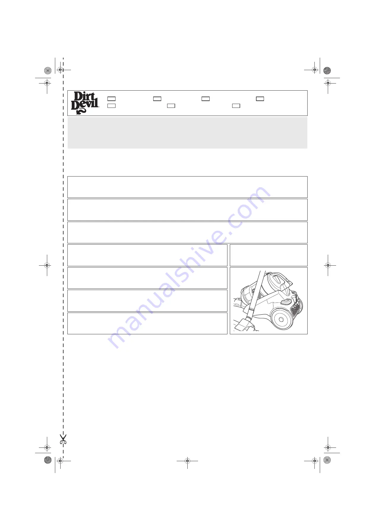 Dirt Devil M5035 Operating Manual Download Page 63