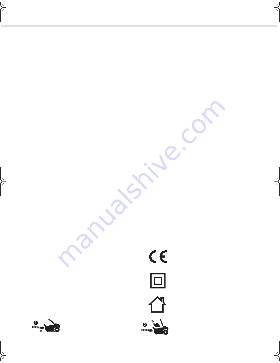 Dirt Devil Matrixx Swirl Y12 Operating Manual Download Page 4