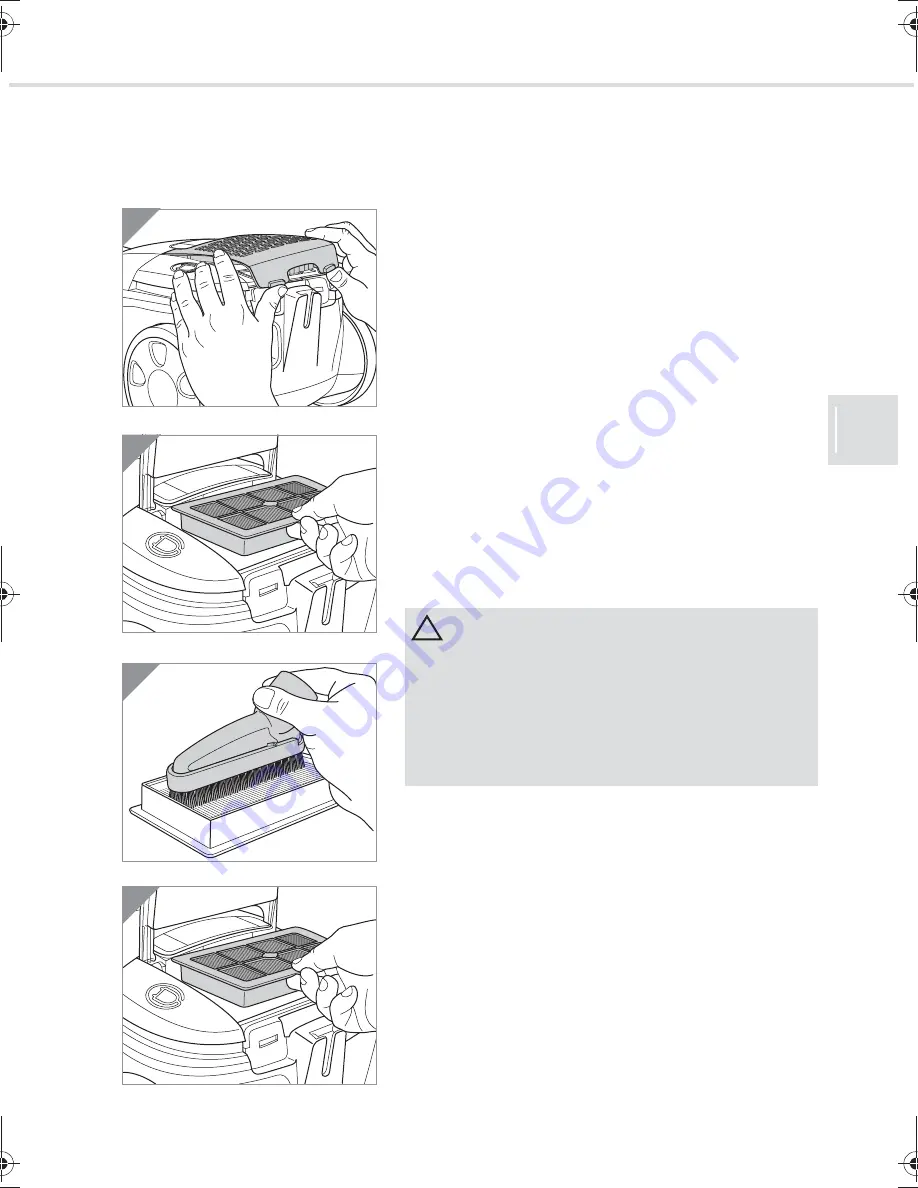 Dirt Devil Matrixx Swirl Y12 Operating Manual Download Page 59