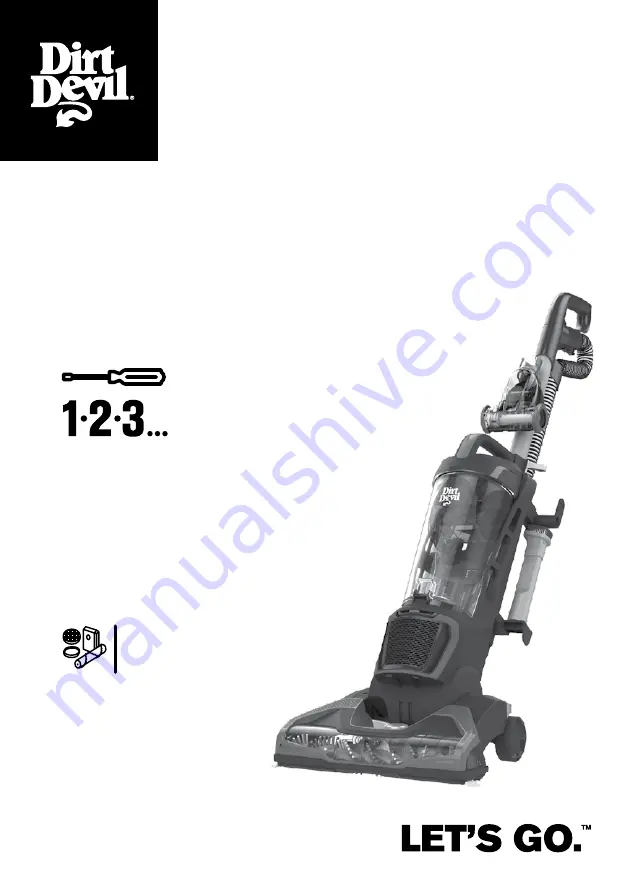 Dirt Devil UD70180 User Manual Download Page 1