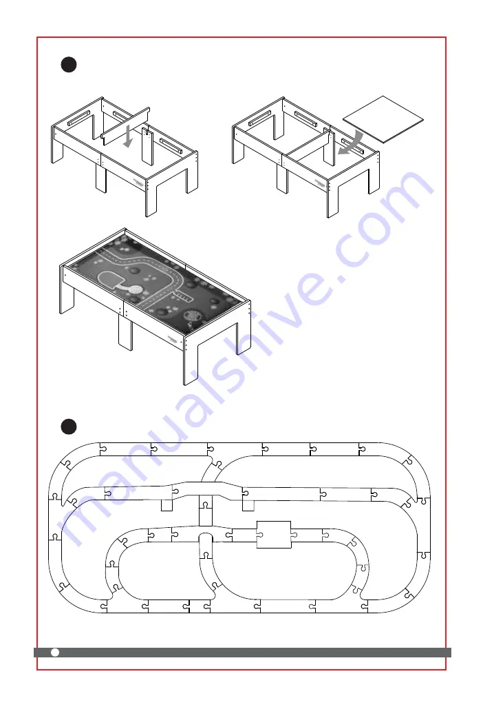 Discovery Kids WOODEN TABLE TRAIN SET Скачать руководство пользователя страница 5