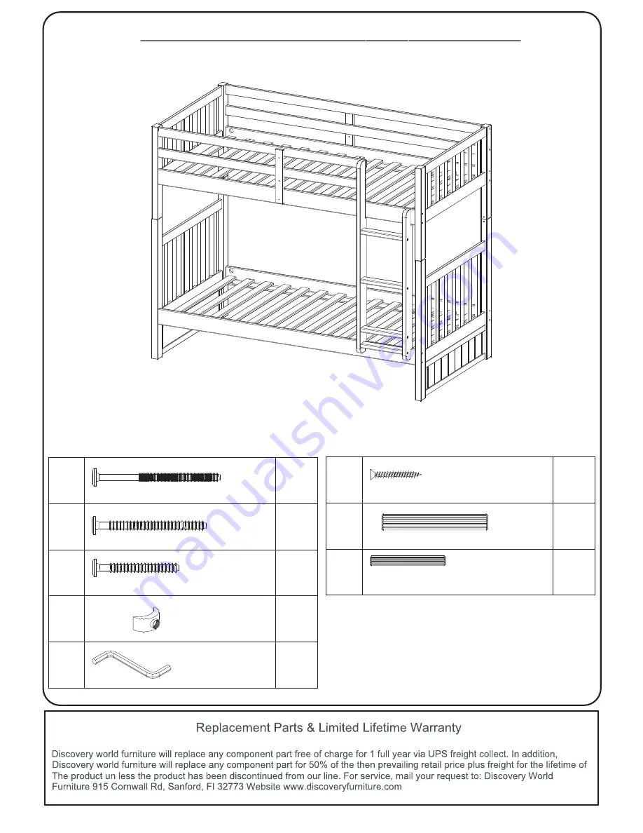 Discovery Telecom 0210M-2111-2810-3210M Assembly Instructions Manual Download Page 2