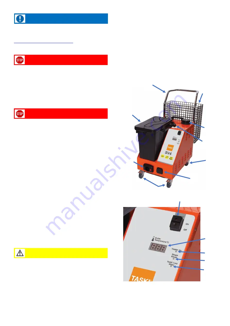 diversey TASKI SV4 Скачать руководство пользователя страница 44