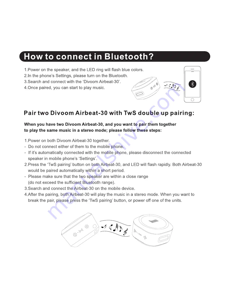 Divoom Airbeat-30 Скачать руководство пользователя страница 4