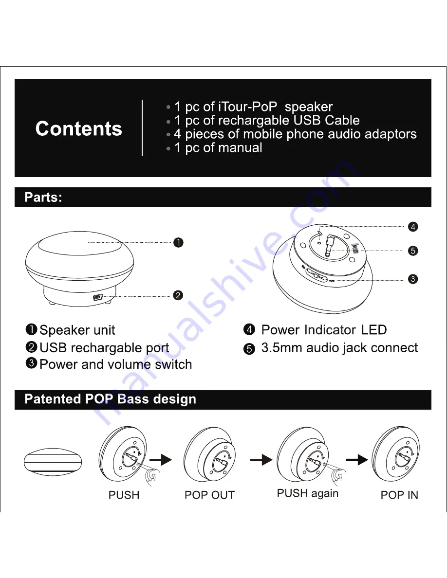 Divoom itour-pop User Manual Download Page 2