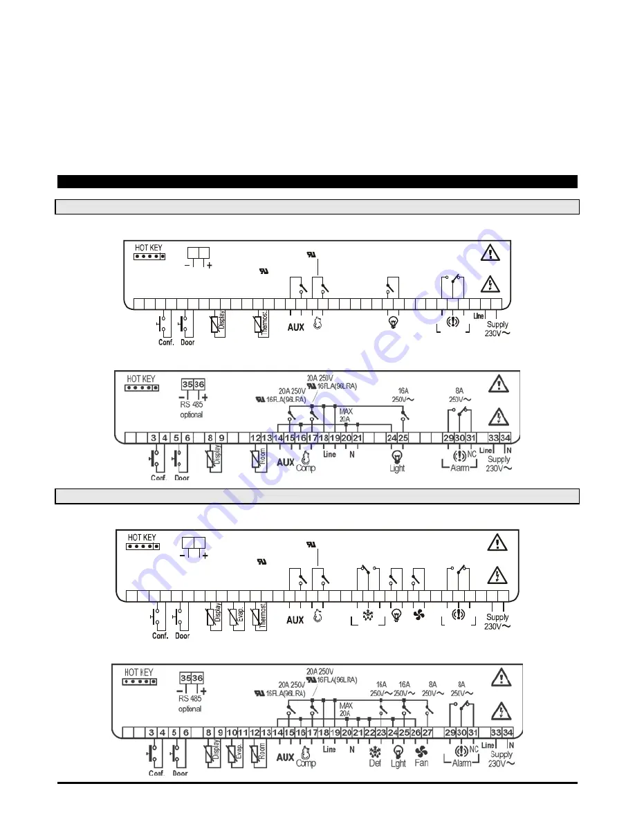 dixell CoolMate XLR130C Installing And Operating Insructions Download Page 17